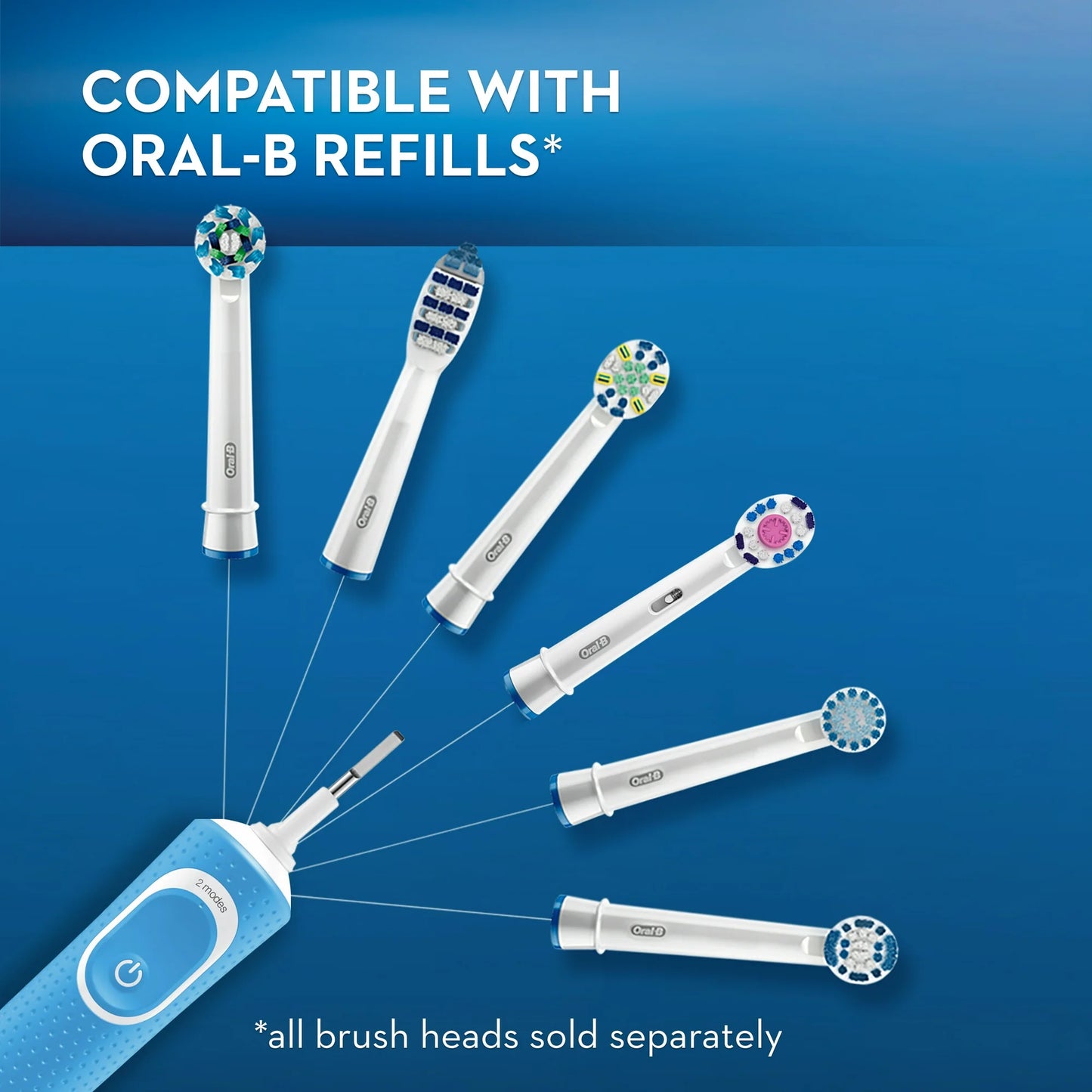 Oral-B Kids Electric Toothbrush with Sensitive Compact Brush Head and Timer