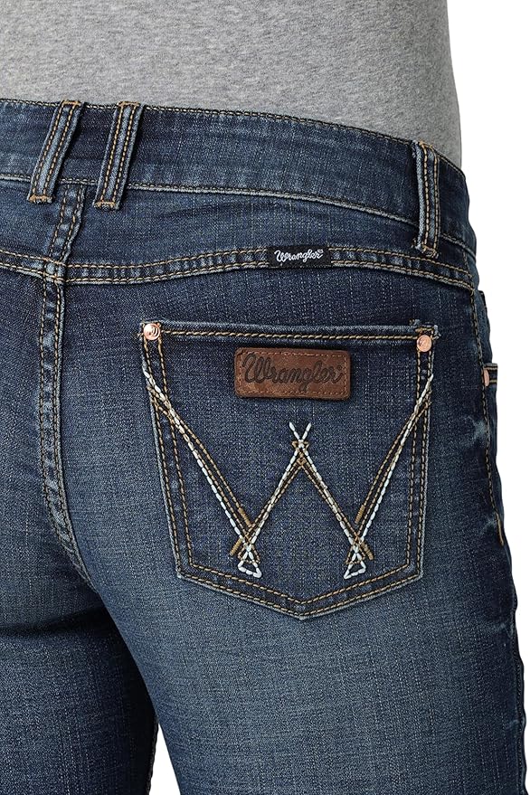 Wrangler Women’s Retro Mae Mid Boot Cut Jeans – Size 26 x 32