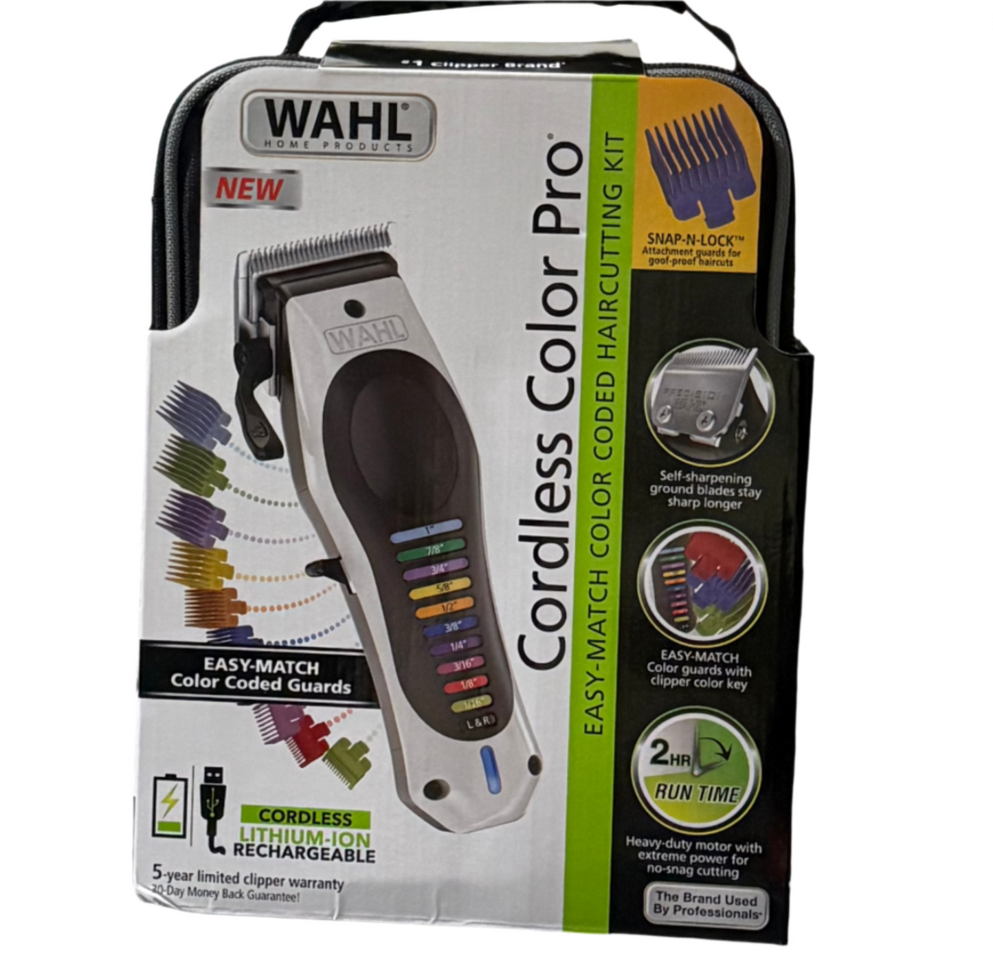 Wahl Cordless Color Pro Clippers – Rechargeable Haircut Kit