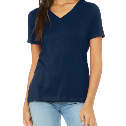 A.n.a V Neck Tee Solid - American Navy (Choose Size)