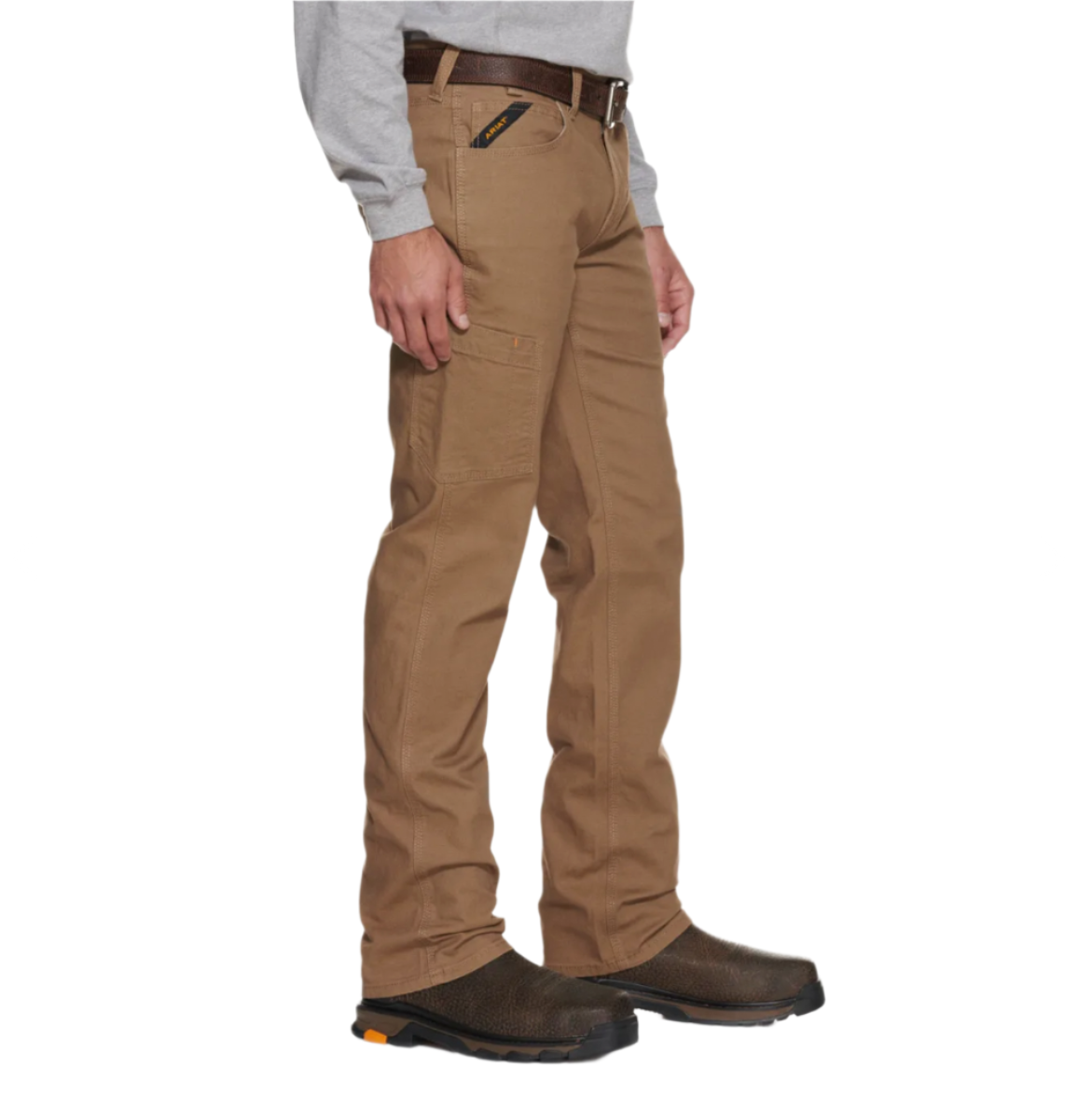 Ariat Men’s Rebar M7 Work Pants – 34x34 Slim Fit Khaki