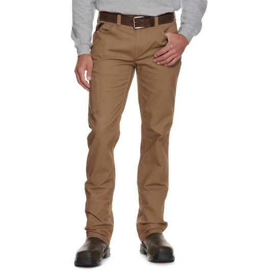 Ariat Men’s Rebar M7 Work Pants – 34x34 Slim Fit Khaki