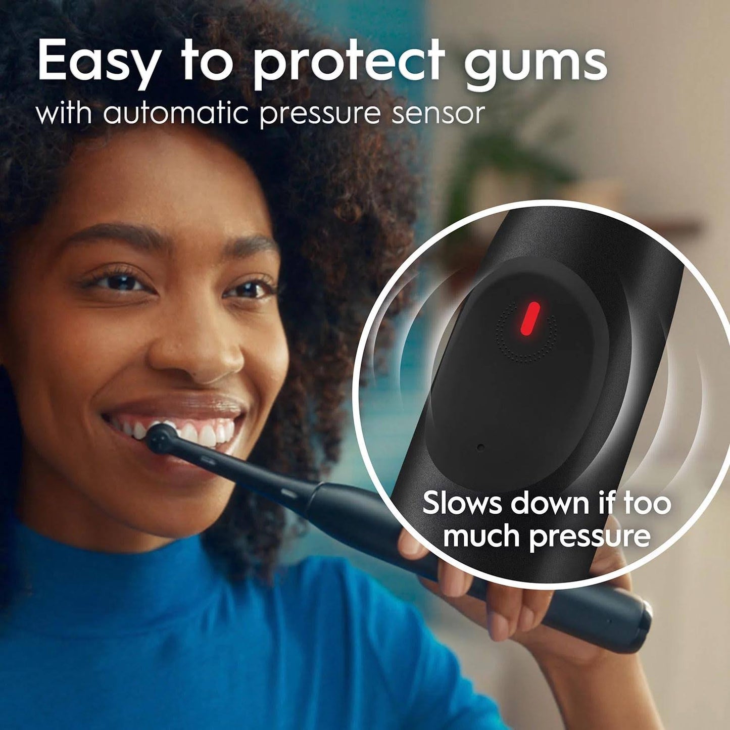 Oral-B iO Series 2 Electric Toothbrush - Pure White & Night Black (2 Ct with 3 Heads)